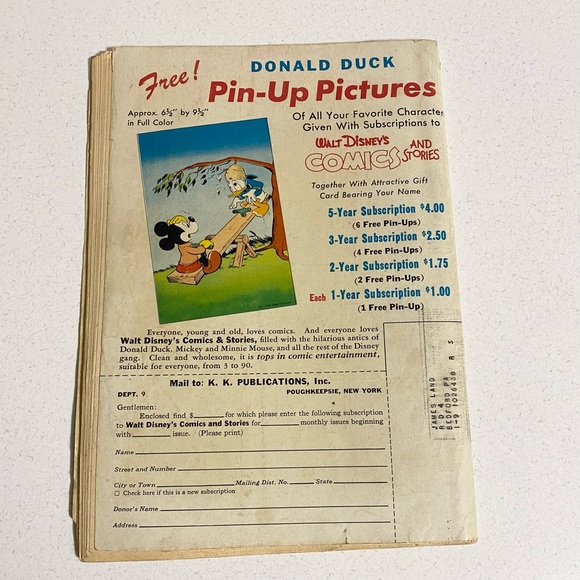 Vintage 1948 Walt Disney Comics and Stories Paperback Dell - Picture 2 of 14